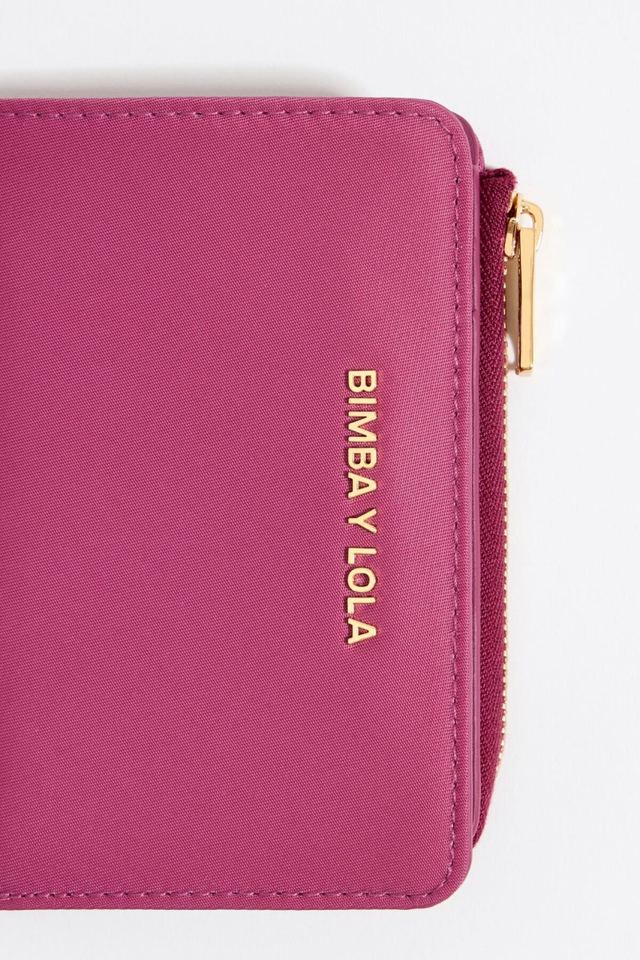 Nylon | BIMBA Y LOLA Cartera Nylon Rosa Oscuro