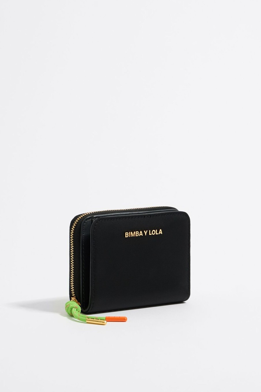 Nylon | BIMBA Y LOLA Cartera Solapa Nylon Negra