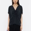 Camisetas | BIMBA Y LOLA Top Ajustable Negro