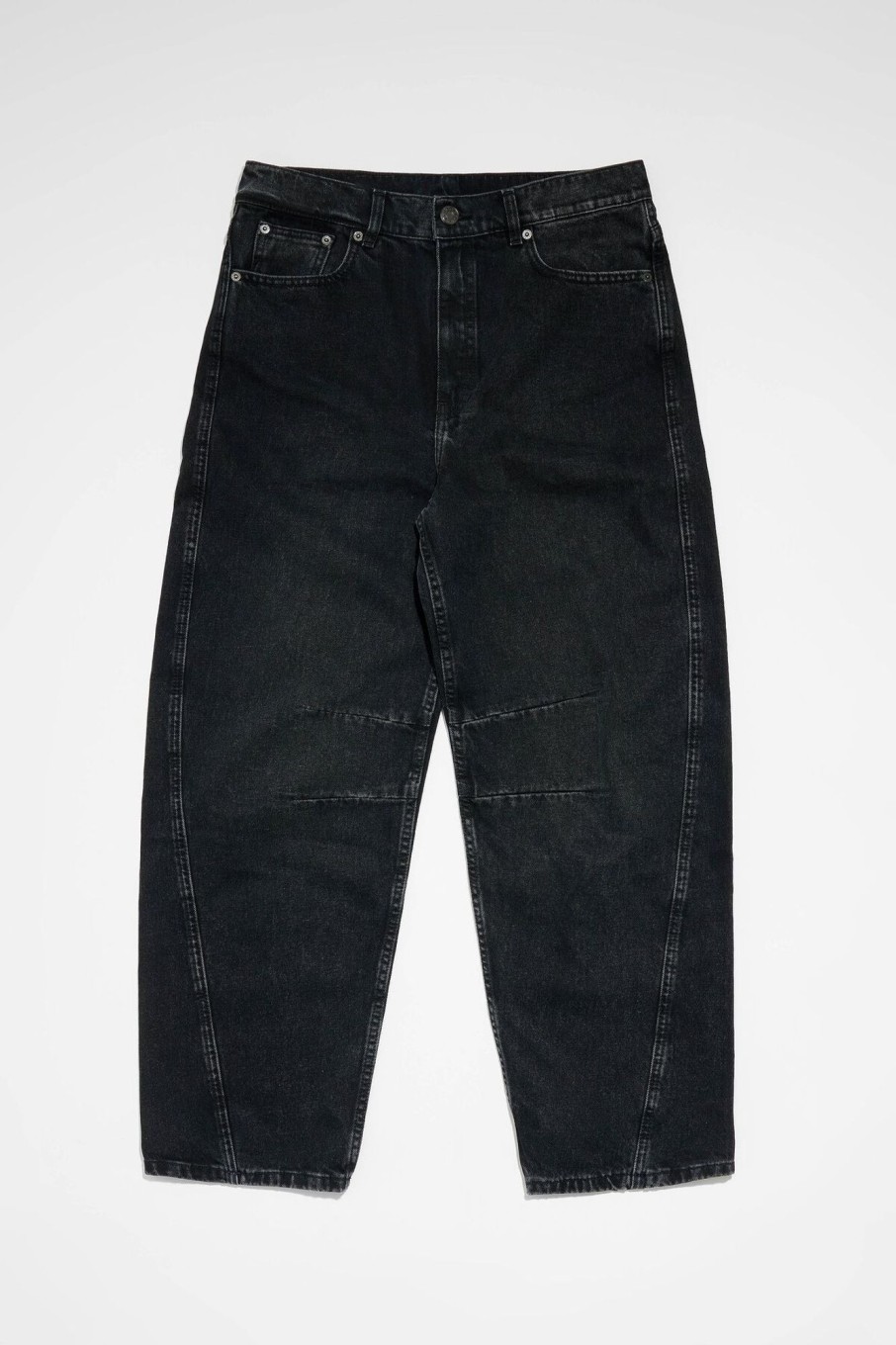 Denim | BIMBA Y LOLA Barrel - Vaquero Negro Lavado