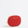 Nylon | BIMBA Y LOLA Monedero Ovalado Nylon Coral