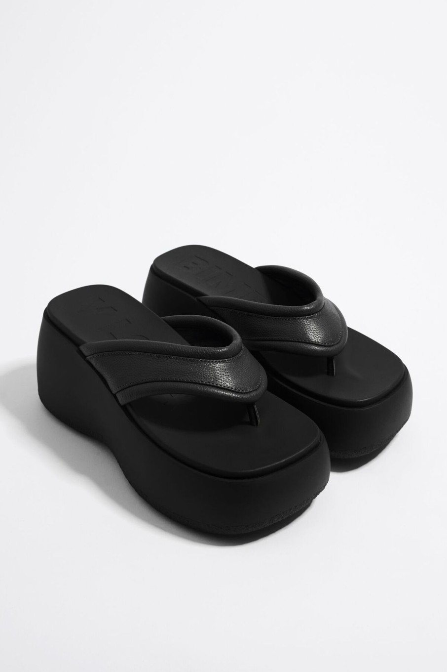 Sandalias | BIMBA Y LOLA Sandalia Plataforma Piel Negra