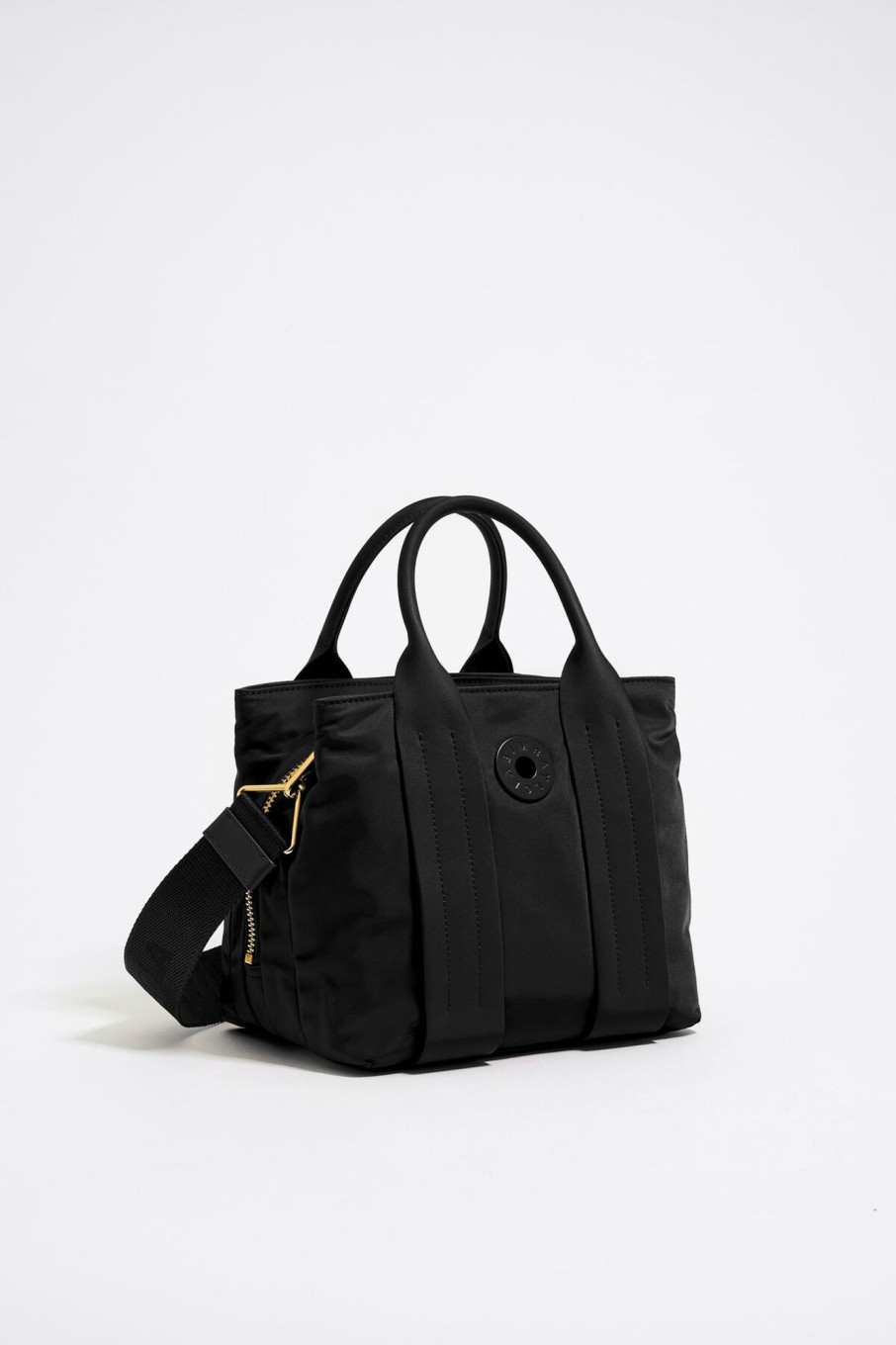 Bolsos Nylon | BIMBA Y LOLA Bolso De Mano Mediano Negro