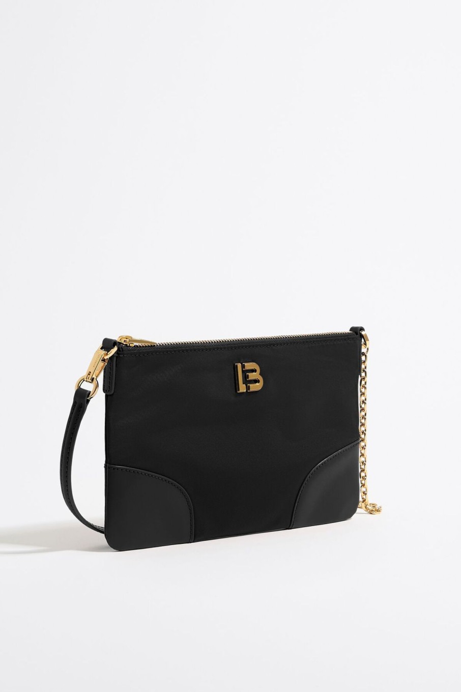 Nylon | BIMBA Y LOLA Bolso Bandolera Mini Nylon Negro