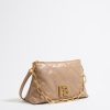 Bolsos Piel | BIMBA Y LOLA Bolso Trapecio Pequeno Piel Camel