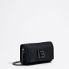 Bolsos Nylon | BIMBA Y LOLA Bolso Bandolera Solapa Mini Negro