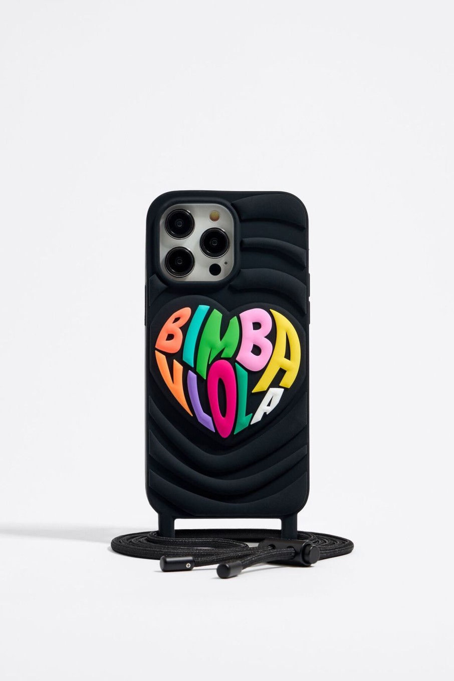 Carcasas Movil | BIMBA Y LOLA Funda Iphone 14 Pro Max Silicona Negra