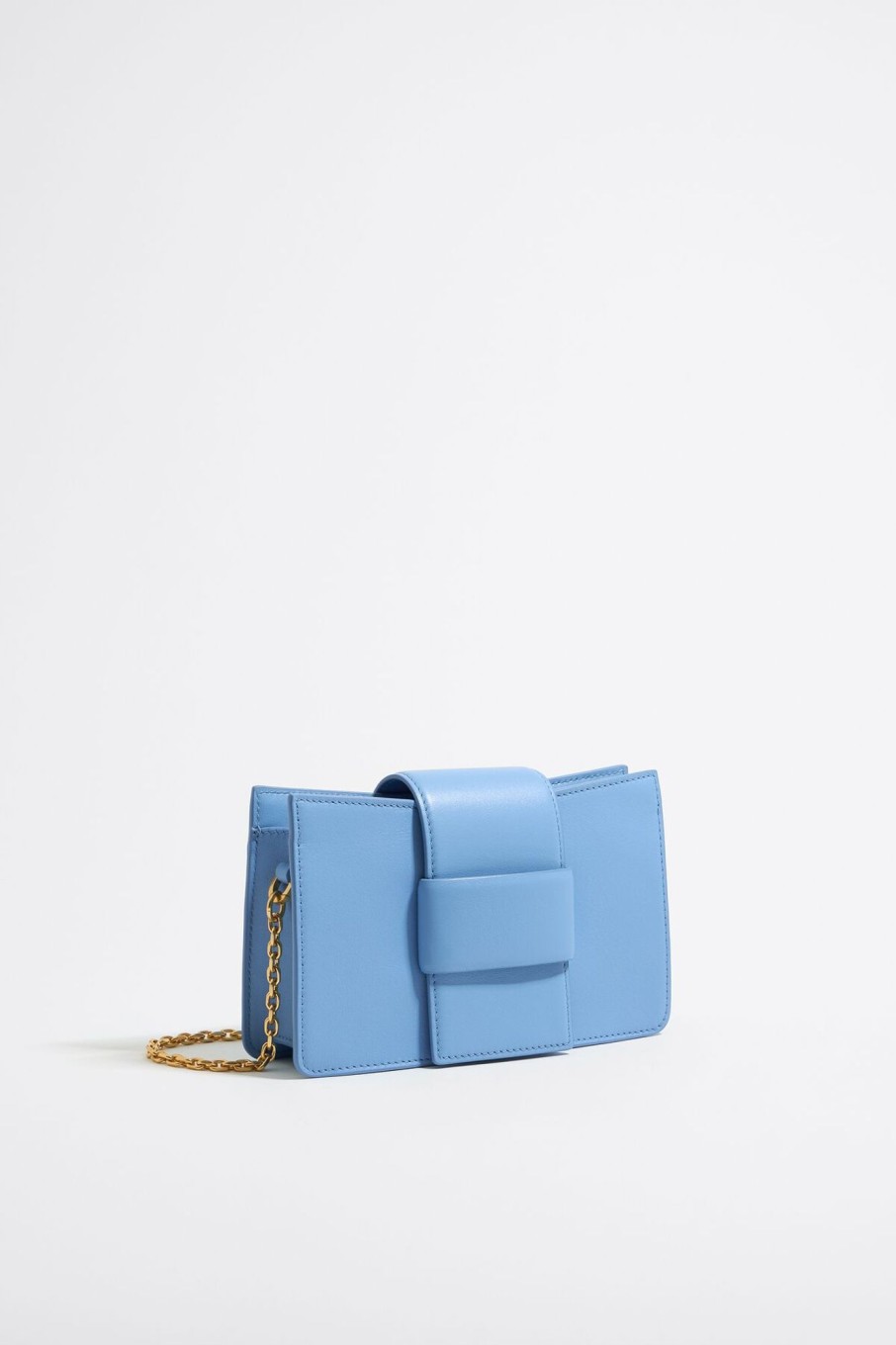 Bolsos Piel | BIMBA Y LOLA Bolso Bandolera Mini Piel Azul