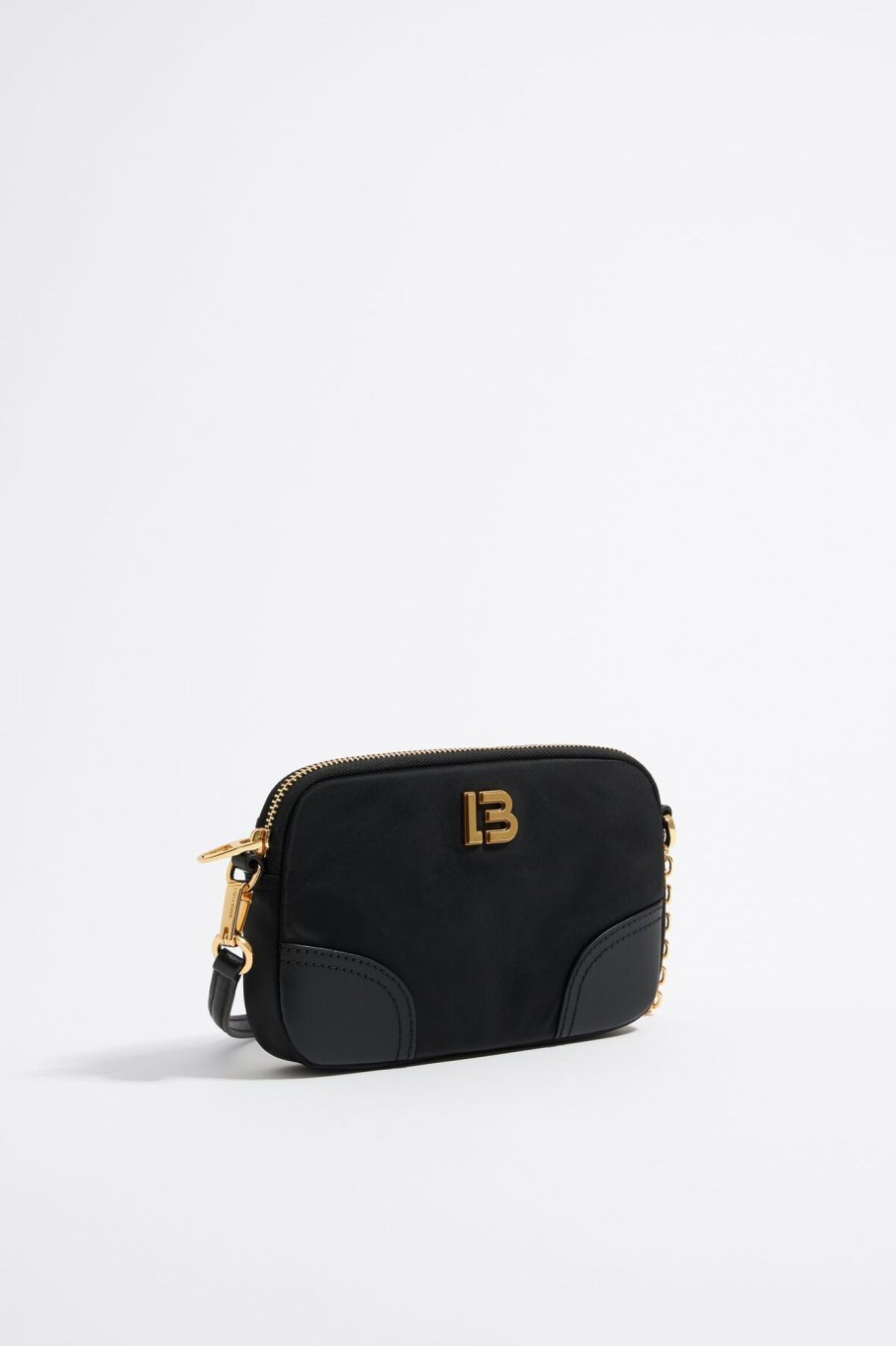 Nylon | BIMBA Y LOLA Bolso Bandolera Mini Nylon Negro