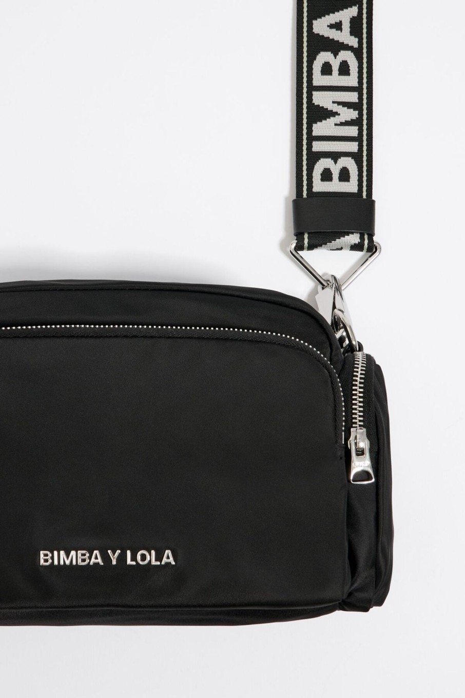 Bolsos Nylon | BIMBA Y LOLA Bolso Bandolera Mediano Negro