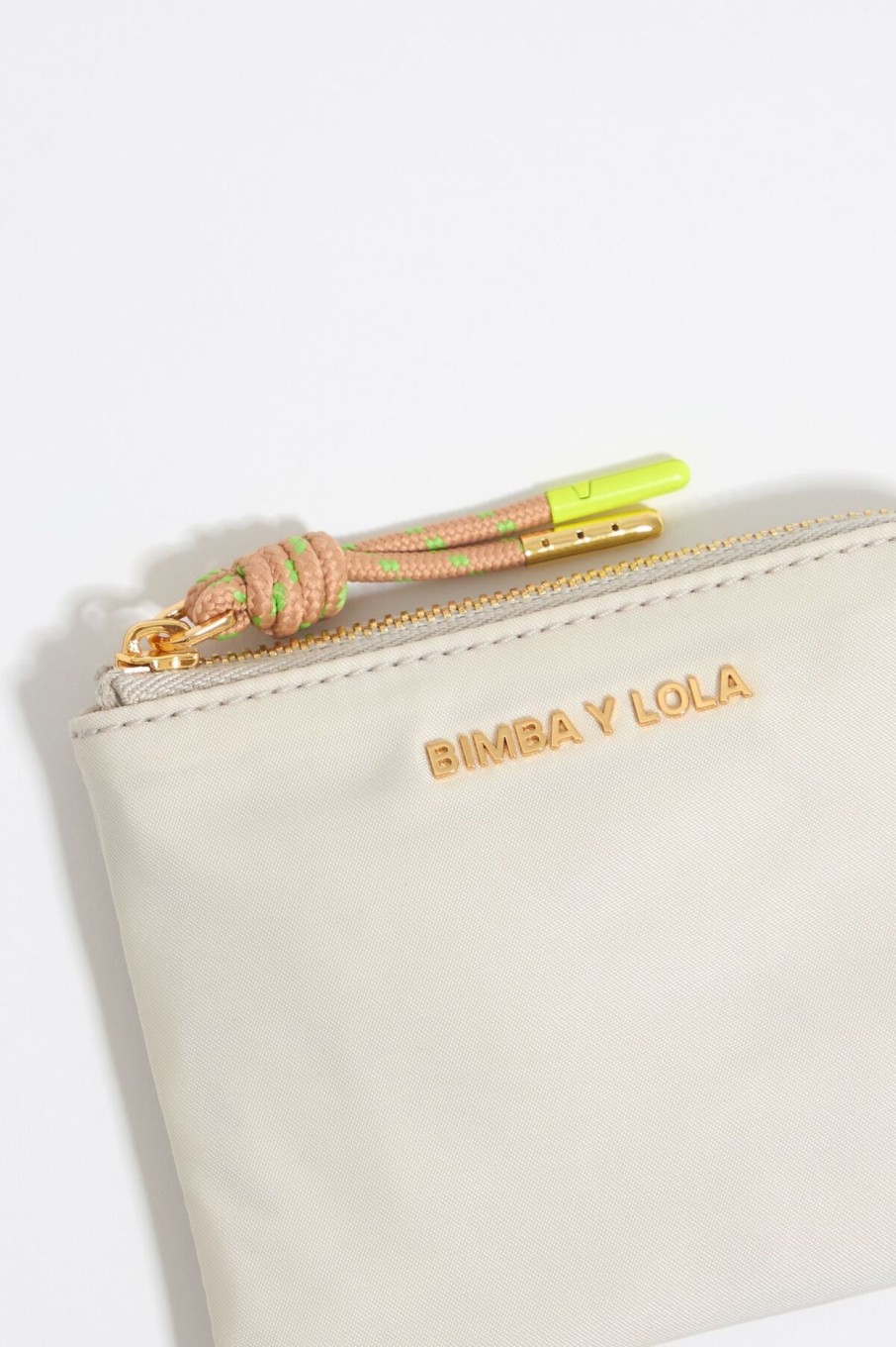 Nylon | BIMBA Y LOLA Monedero Nylon Piedra