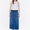 Faldas | BIMBA Y LOLA Falda Midi Denim Azul