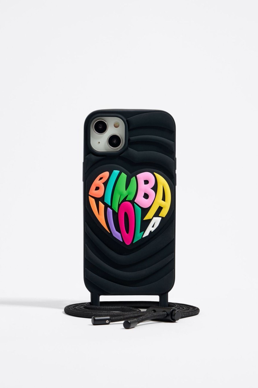 Carcasas Movil | BIMBA Y LOLA Funda Iphone 15 Plus Silicona Negra