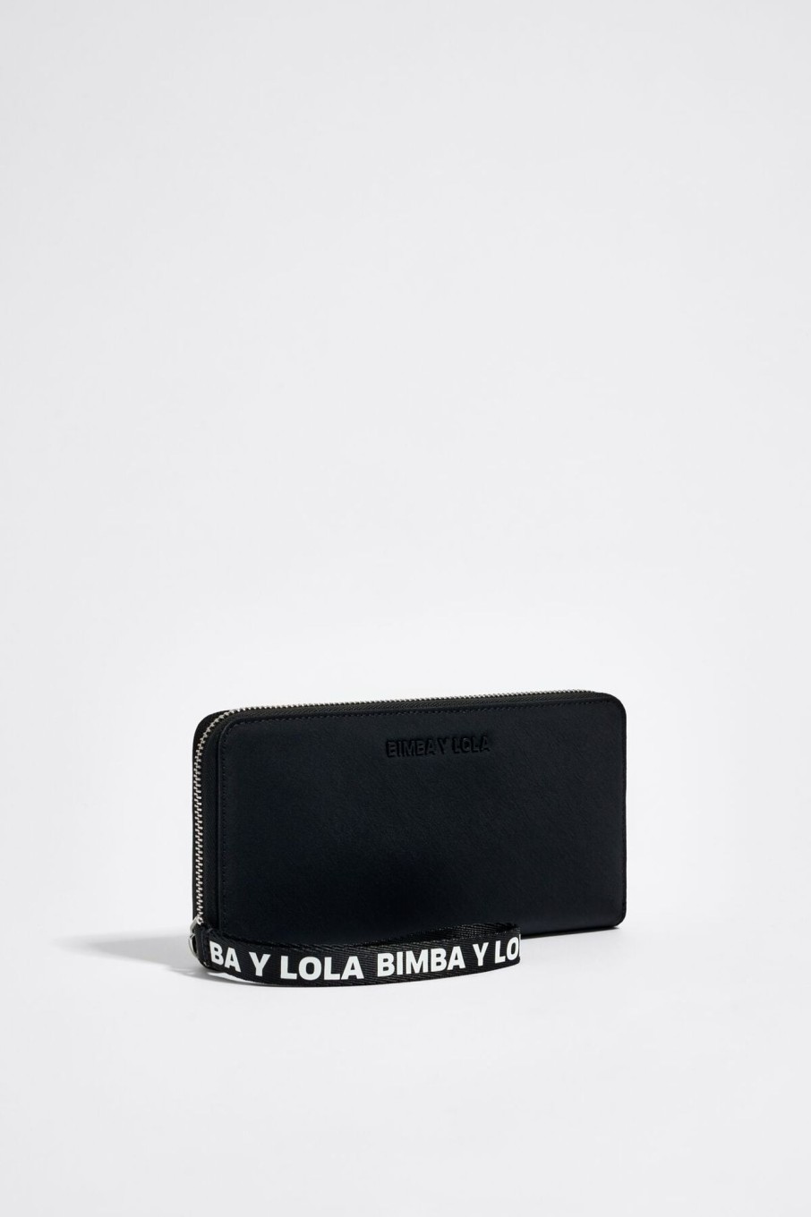 Nylon | BIMBA Y LOLA Billetera Horizontal Nylon Negra