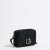 Bolsos Nylon | BIMBA Y LOLA Bolso Solapa Mini Nylon Acolchado Negro