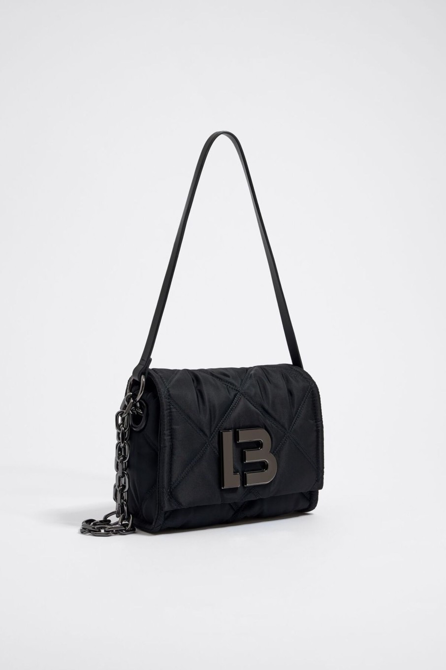 Bolsos Nylon | BIMBA Y LOLA Bolso Pequeno Solapa Negro