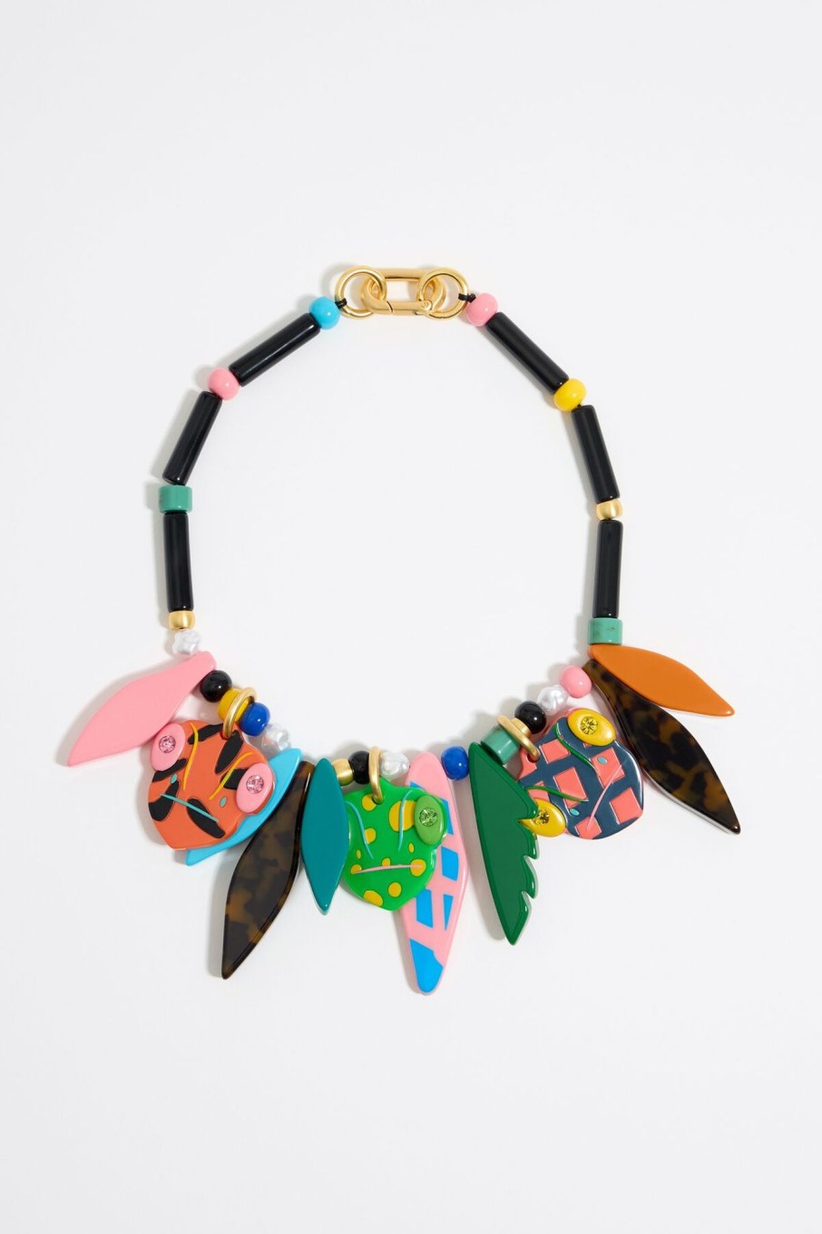 Collares | BIMBA Y LOLA Collar Camaleones Resina Multicolor