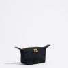 Nylon | BIMBA Y LOLA Monedero Trapecio Mini Nylon Negro