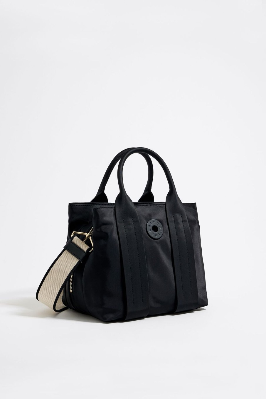 Bolsos Nylon | BIMBA Y LOLA Bolso De Mano Mediano Nylon Negro