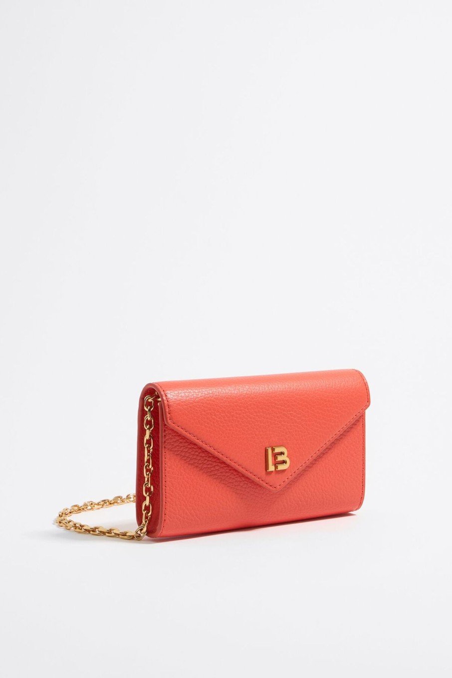 Piel | BIMBA Y LOLA Bolso Mini Piel Coral