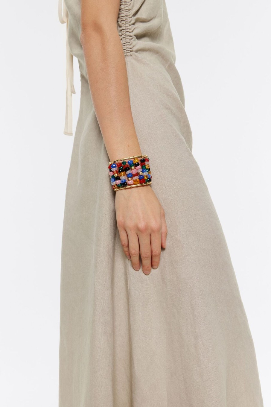 Pulseras | BIMBA Y LOLA Pulsera Rigida Resina Multicolor