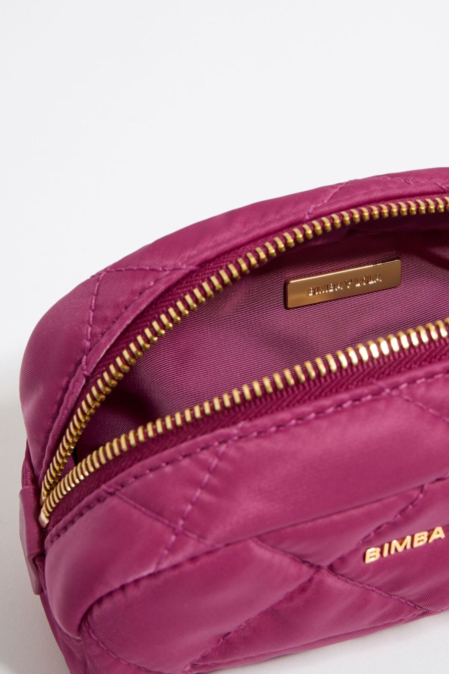 Nylon | BIMBA Y LOLA Neceser Nylon Rosa Oscuro