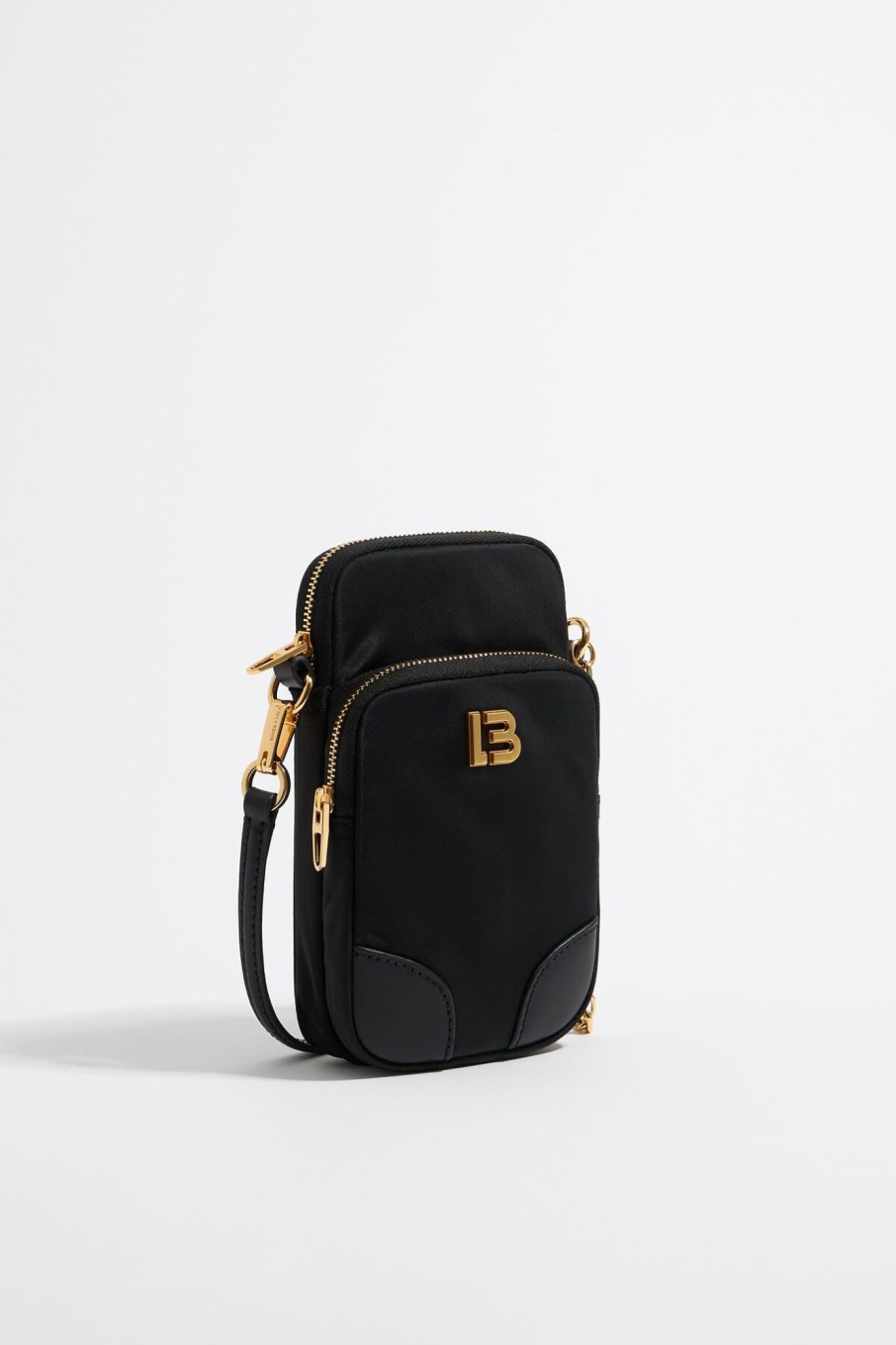 Nylon | BIMBA Y LOLA Bolso Bandolera Mini Nylon Negro