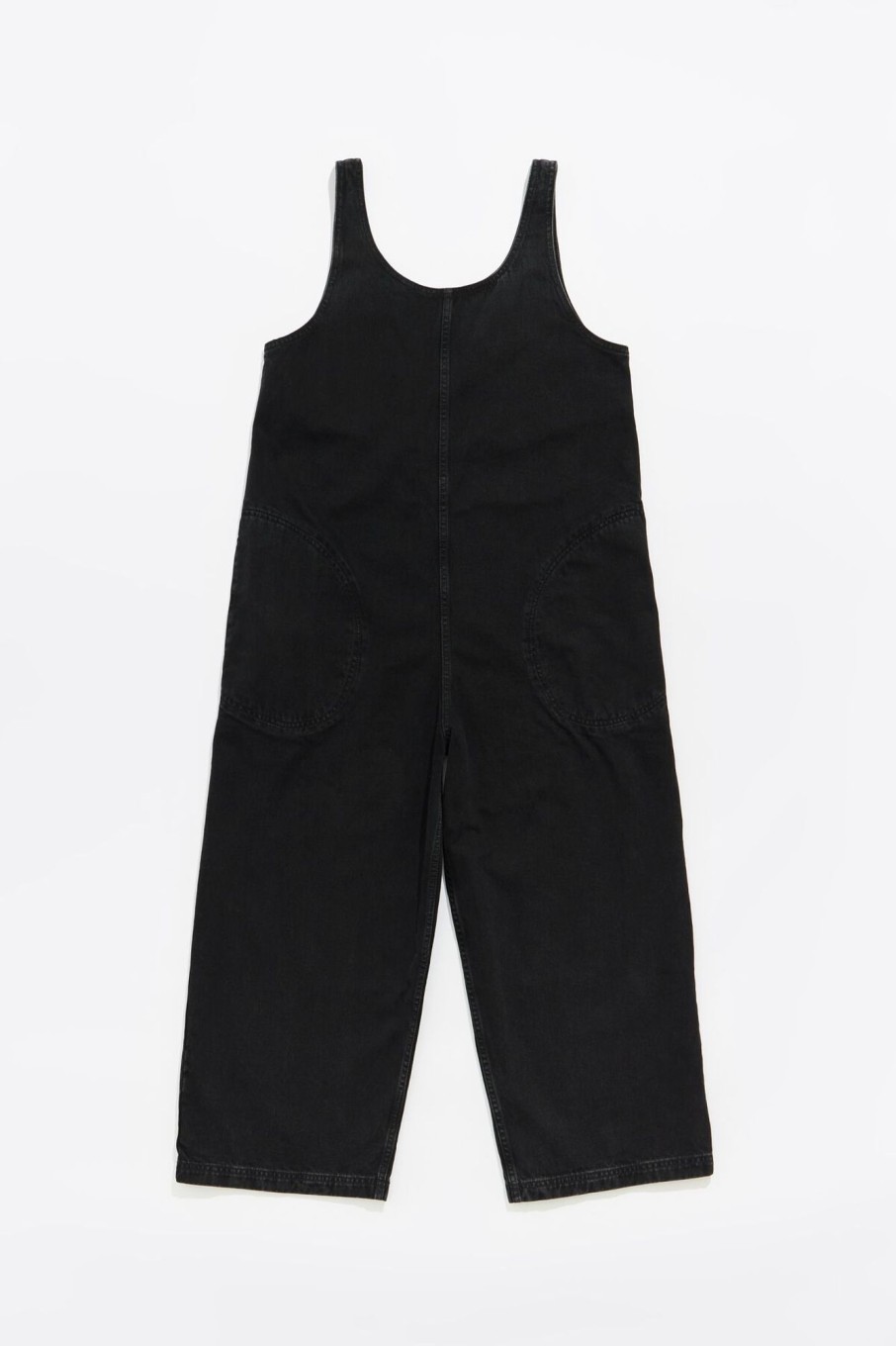 Denim | BIMBA Y LOLA Mono Largo Denim Negro