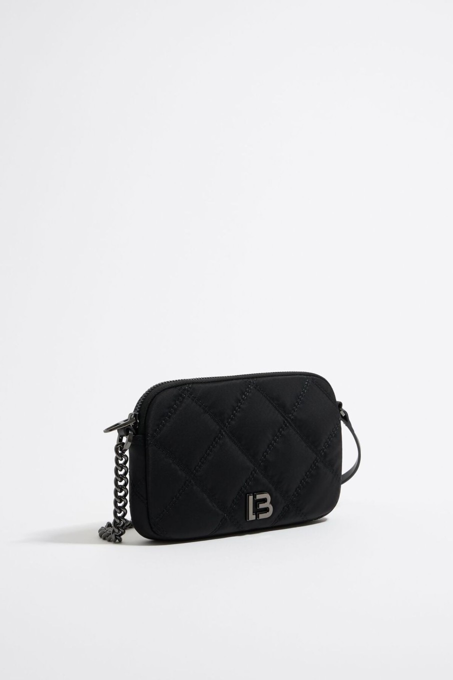 Nylon | BIMBA Y LOLA Bolso Bandolera Mini Nylon Negro