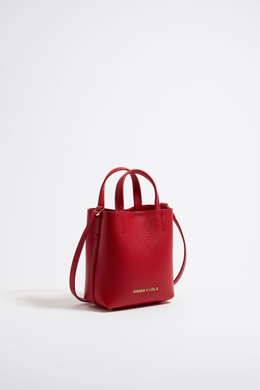 Bolso Chihuahua | BIMBA Y LOLA Bolso Chihuahua Mini Piel Rojo