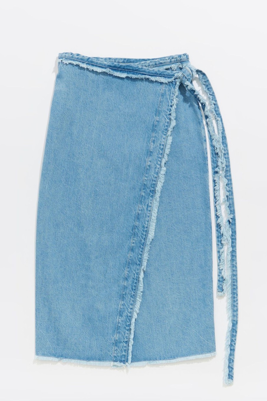 Denim | BIMBA Y LOLA Falda Denim Desflecada