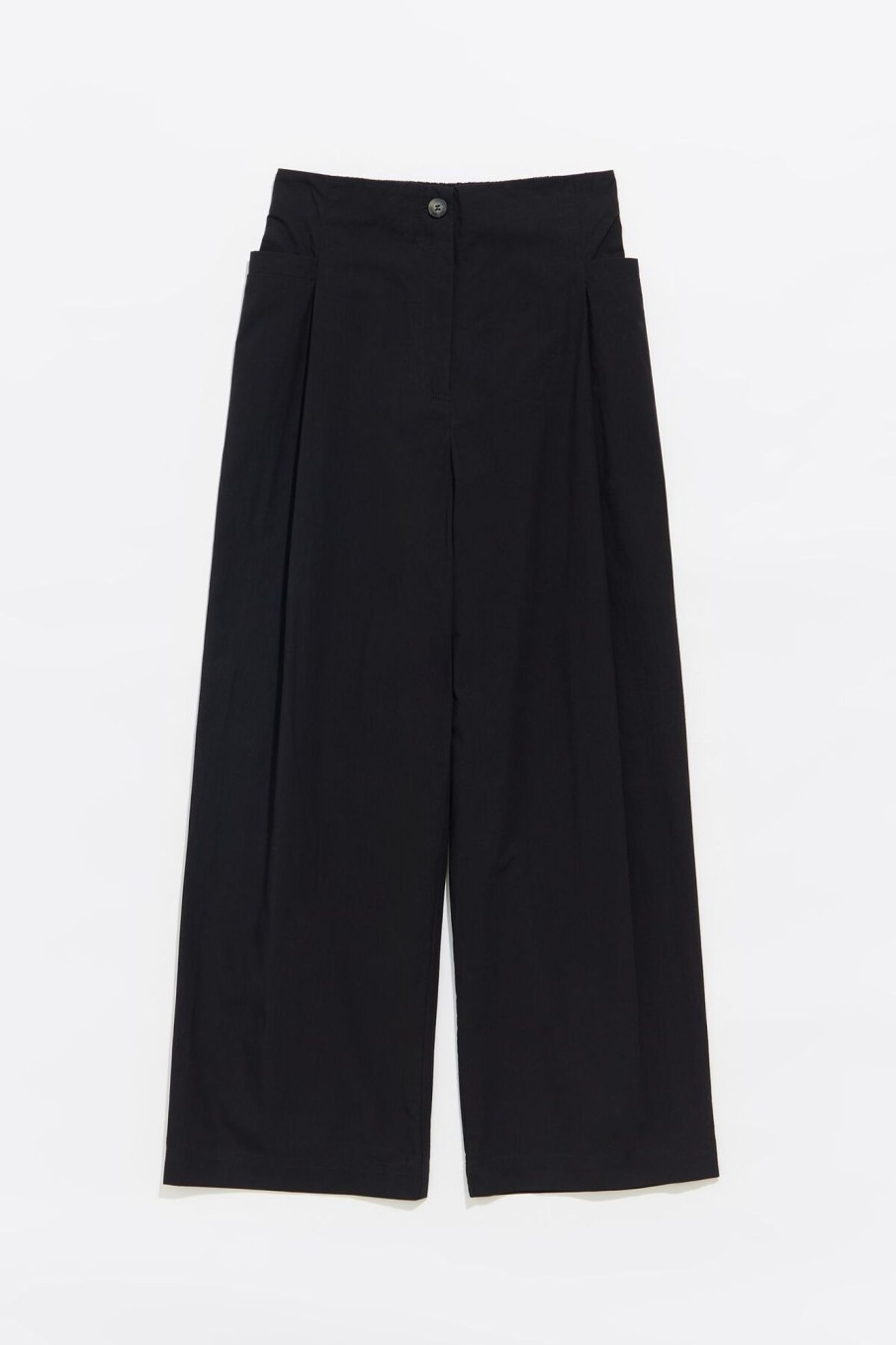 Pantalones | BIMBA Y LOLA Pantalon Campana Algodon Negro