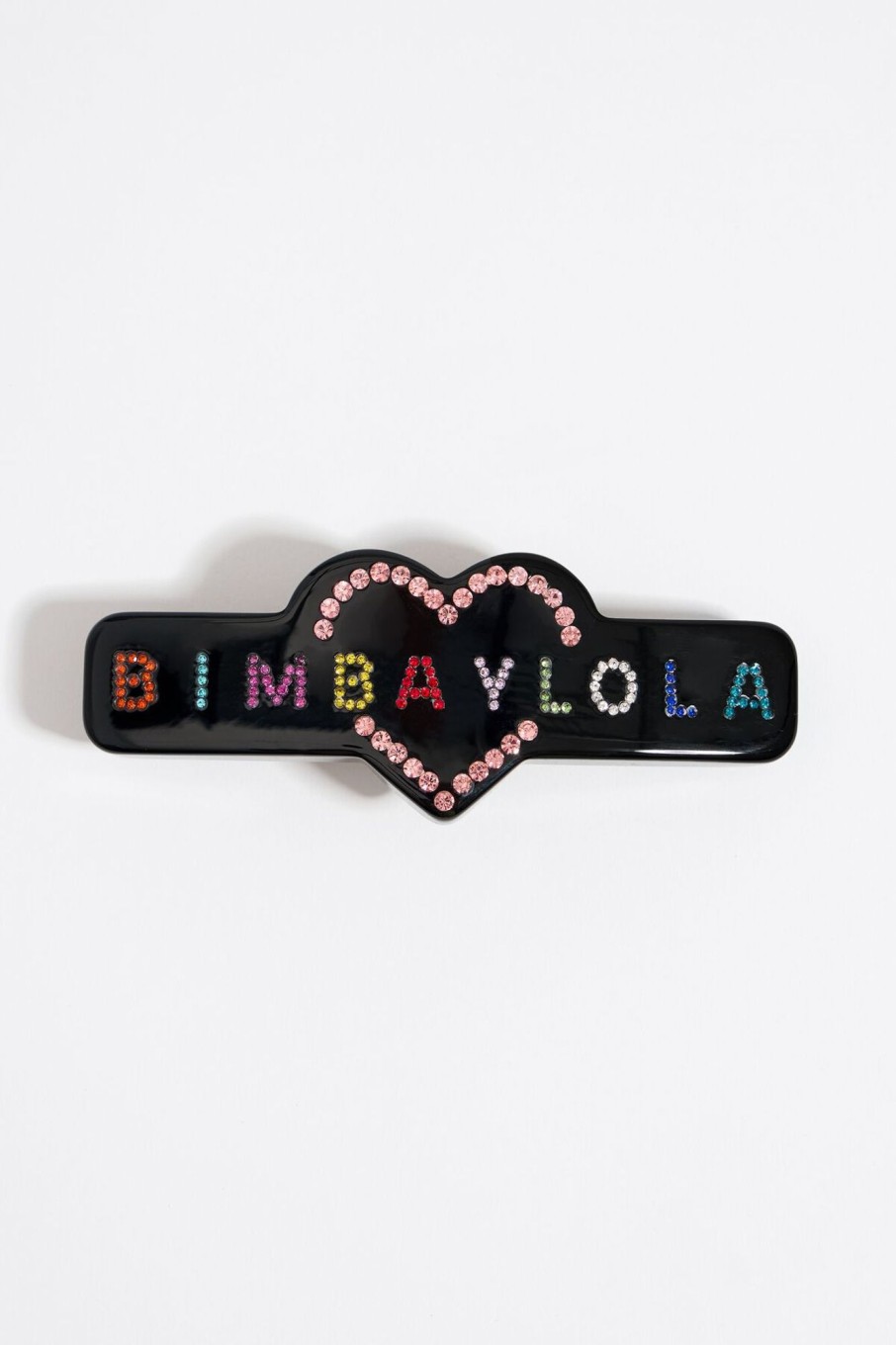 Accesorios Pelo | BIMBA Y LOLA Horquilla Resina Logo Negra