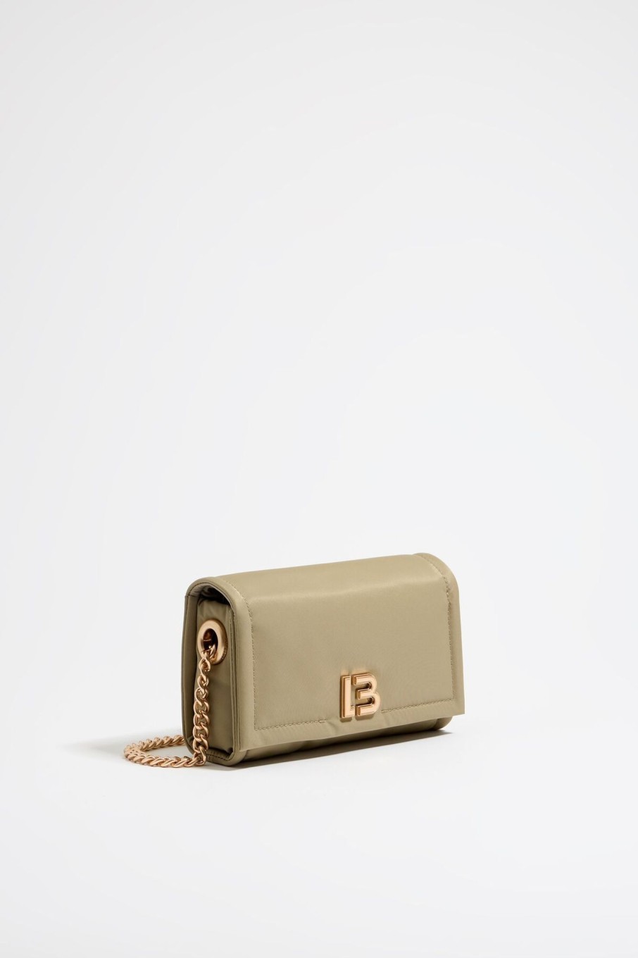 Bolsos Nylon | BIMBA Y LOLA Bolso Bandolera Solapa Mini Caqui