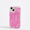 Carcasas Movil | BIMBA Y LOLA Funda Iphone 14 Silicona Logo Rosa