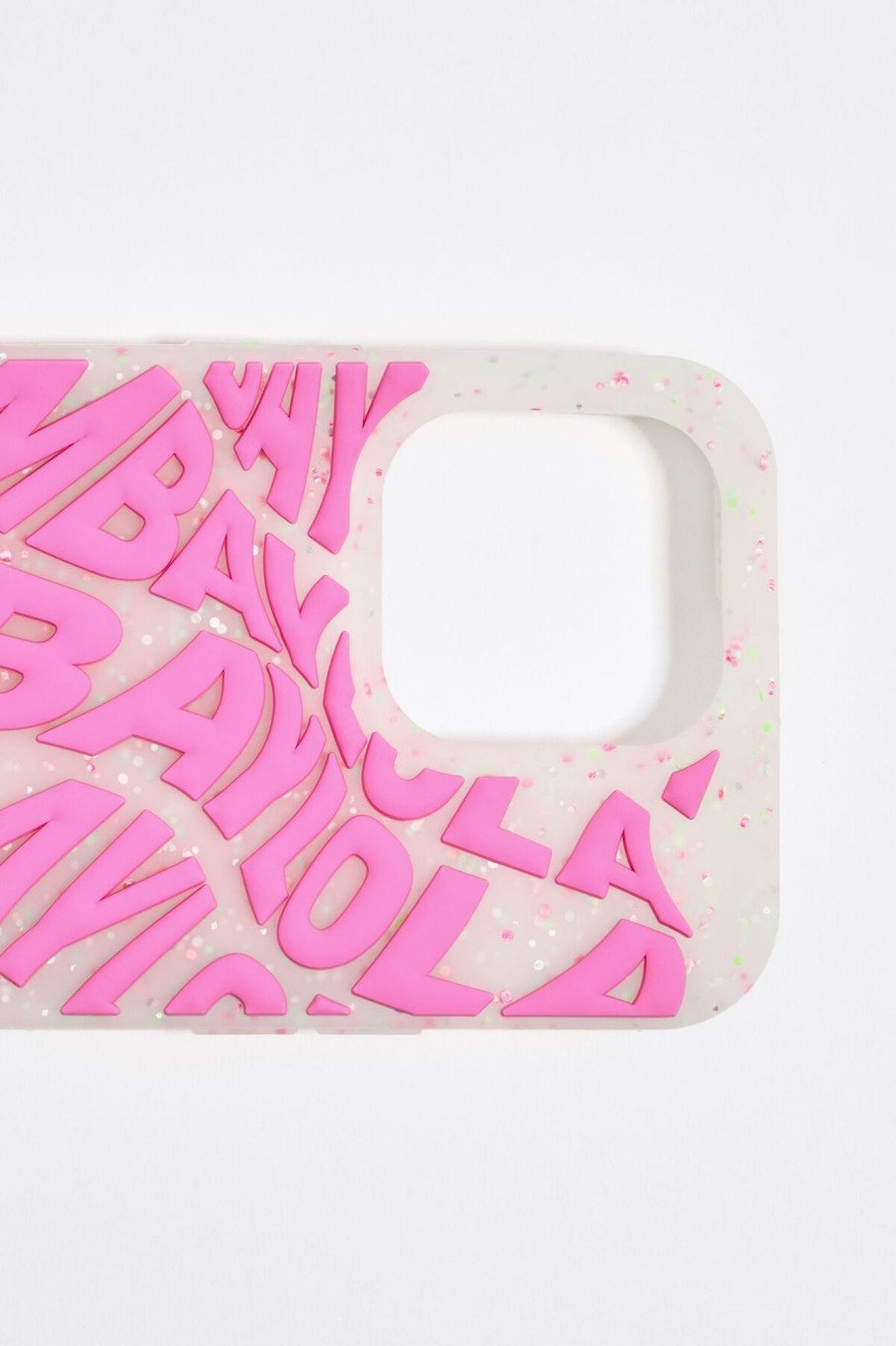 Carcasas Movil | BIMBA Y LOLA Funda Iphone 14 Silicona Logo Rosa