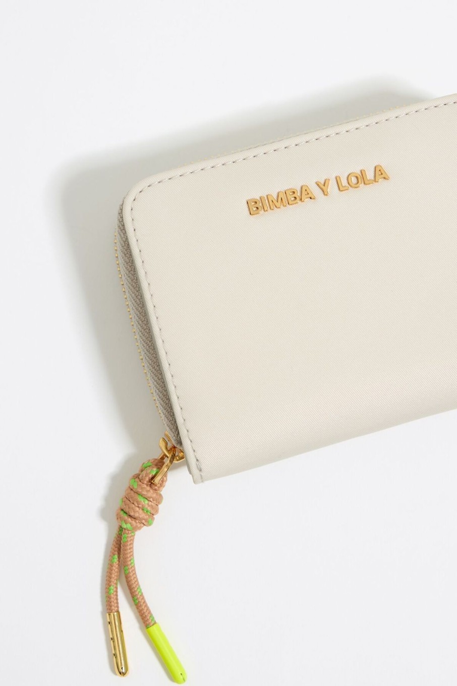 Nylon | BIMBA Y LOLA Cartera Solapa Nylon Piedra