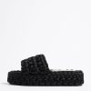 Sandalias | BIMBA Y LOLA Sandalia Plana Trenzado Negro