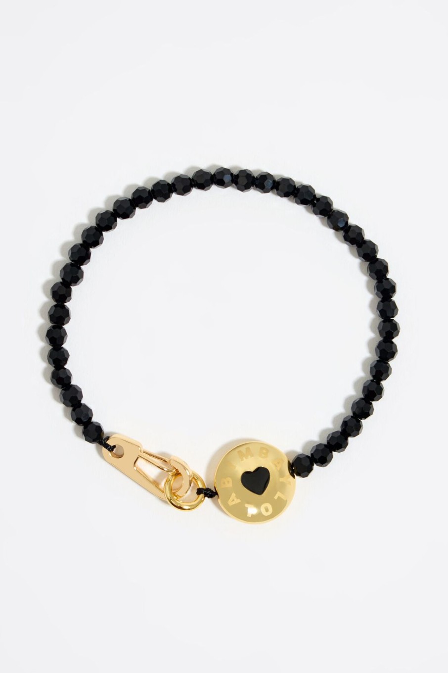 Pulseras | BIMBA Y LOLA Pulsera Logo Candy Cristales Negra