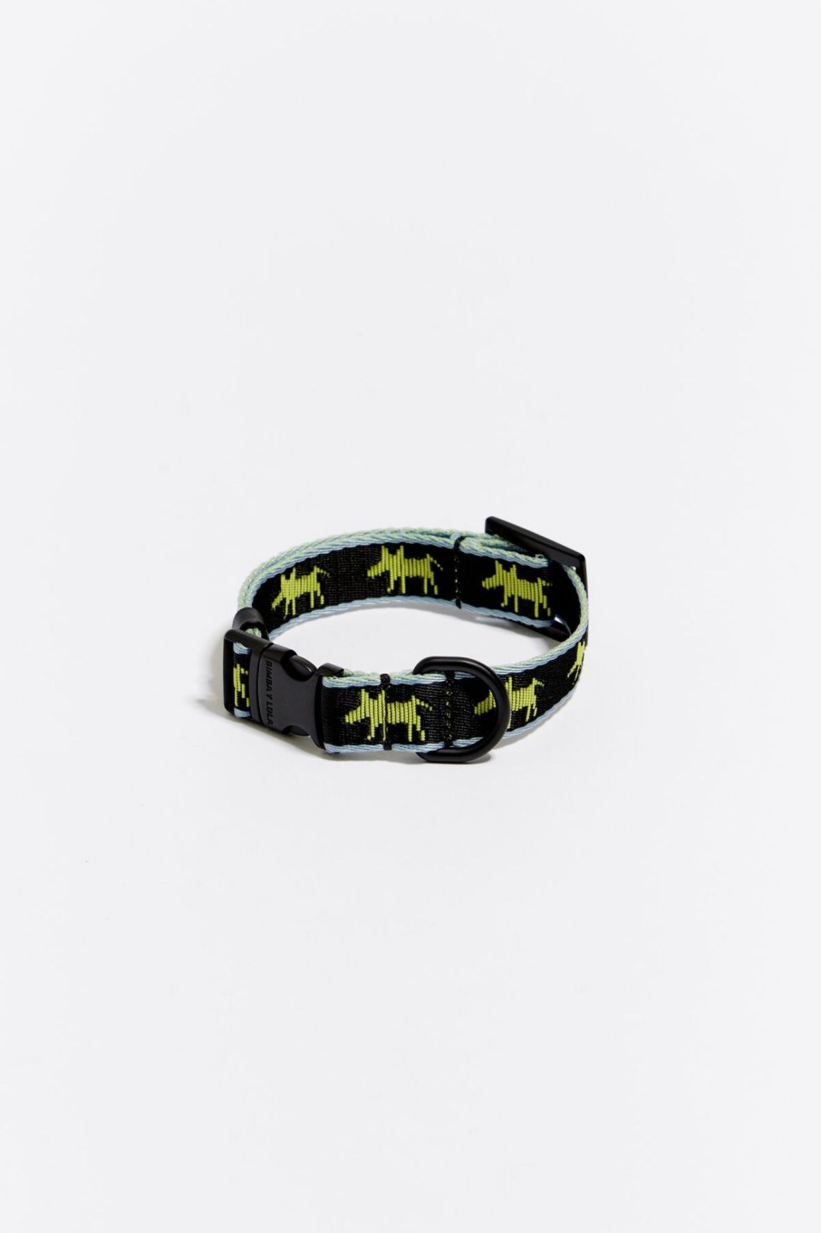 Accesorios Para Perros | BIMBA Y LOLA Collar Mascota Logo Lola Negro