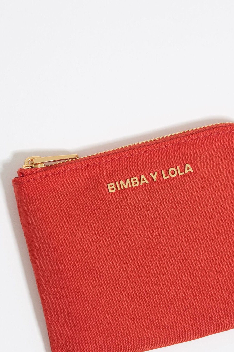 Nylon | BIMBA Y LOLA Monedero Nylon Coral