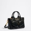 Bolsos Pocket | BIMBA Y LOLA Bolso Tote Pocket Mediano Piel Negro