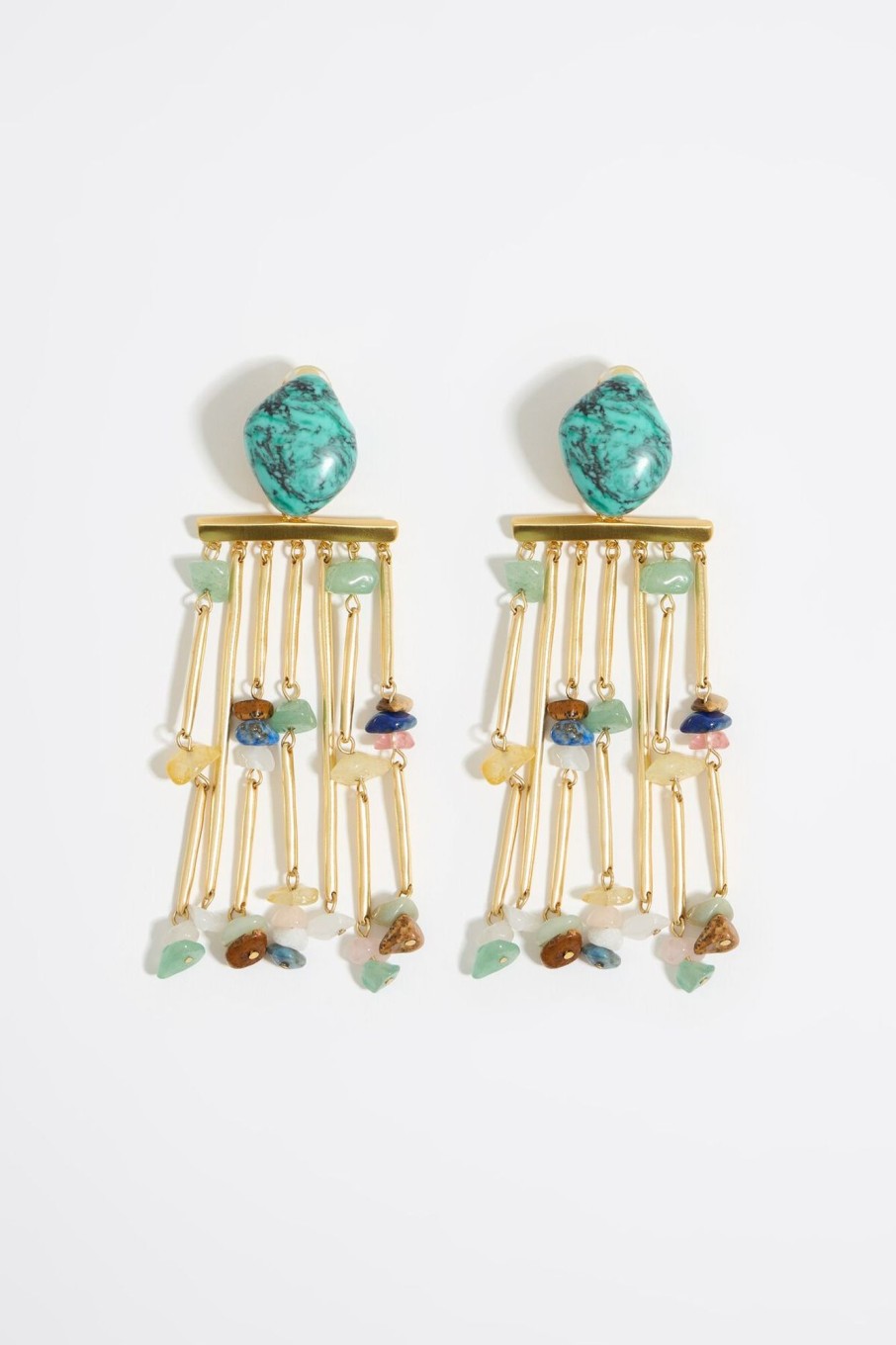 Pendientes | BIMBA Y LOLA Pendientes Piedras Multicolores