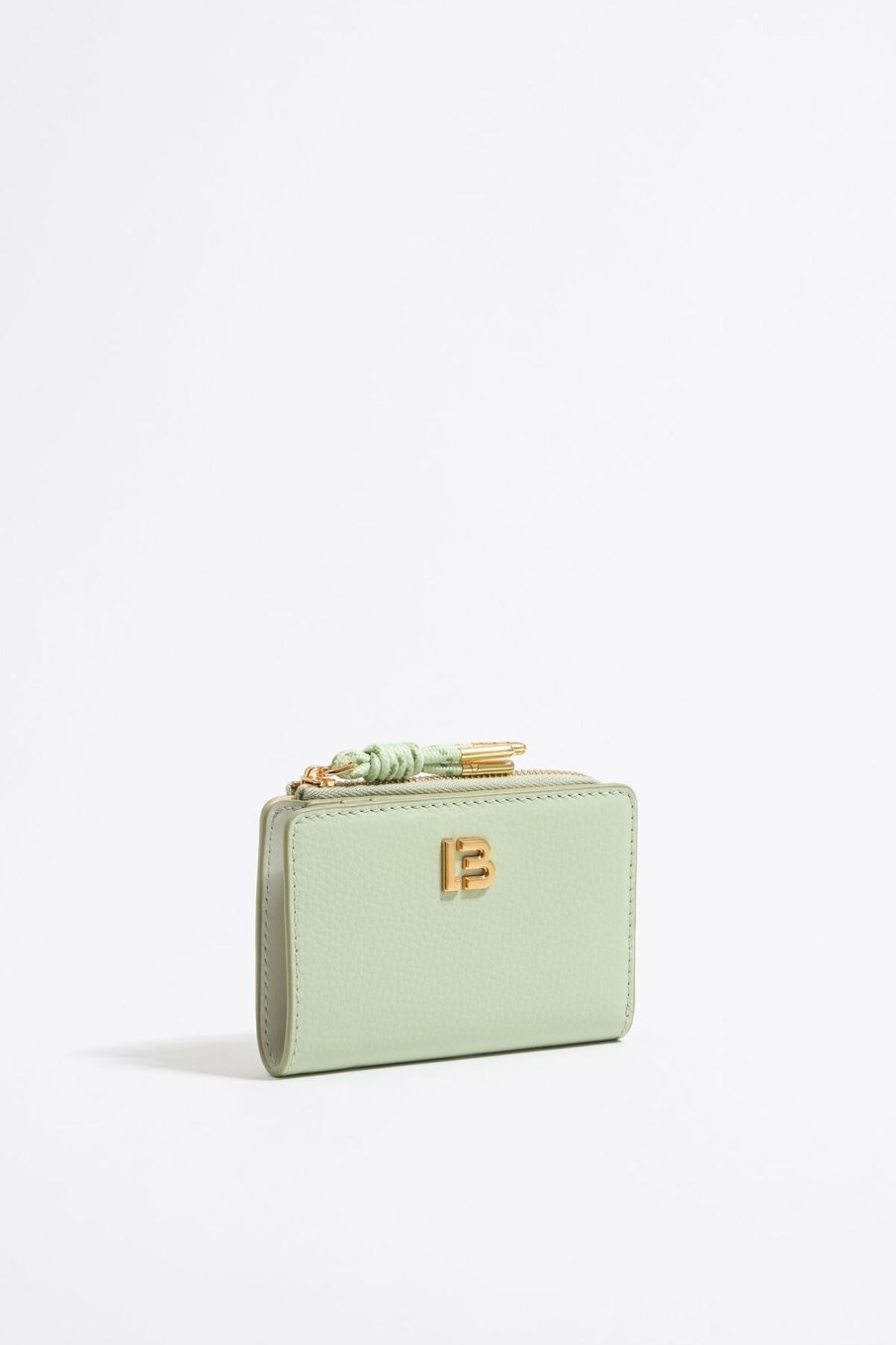 Piel | BIMBA Y LOLA Cartera Piel Verde Pastel