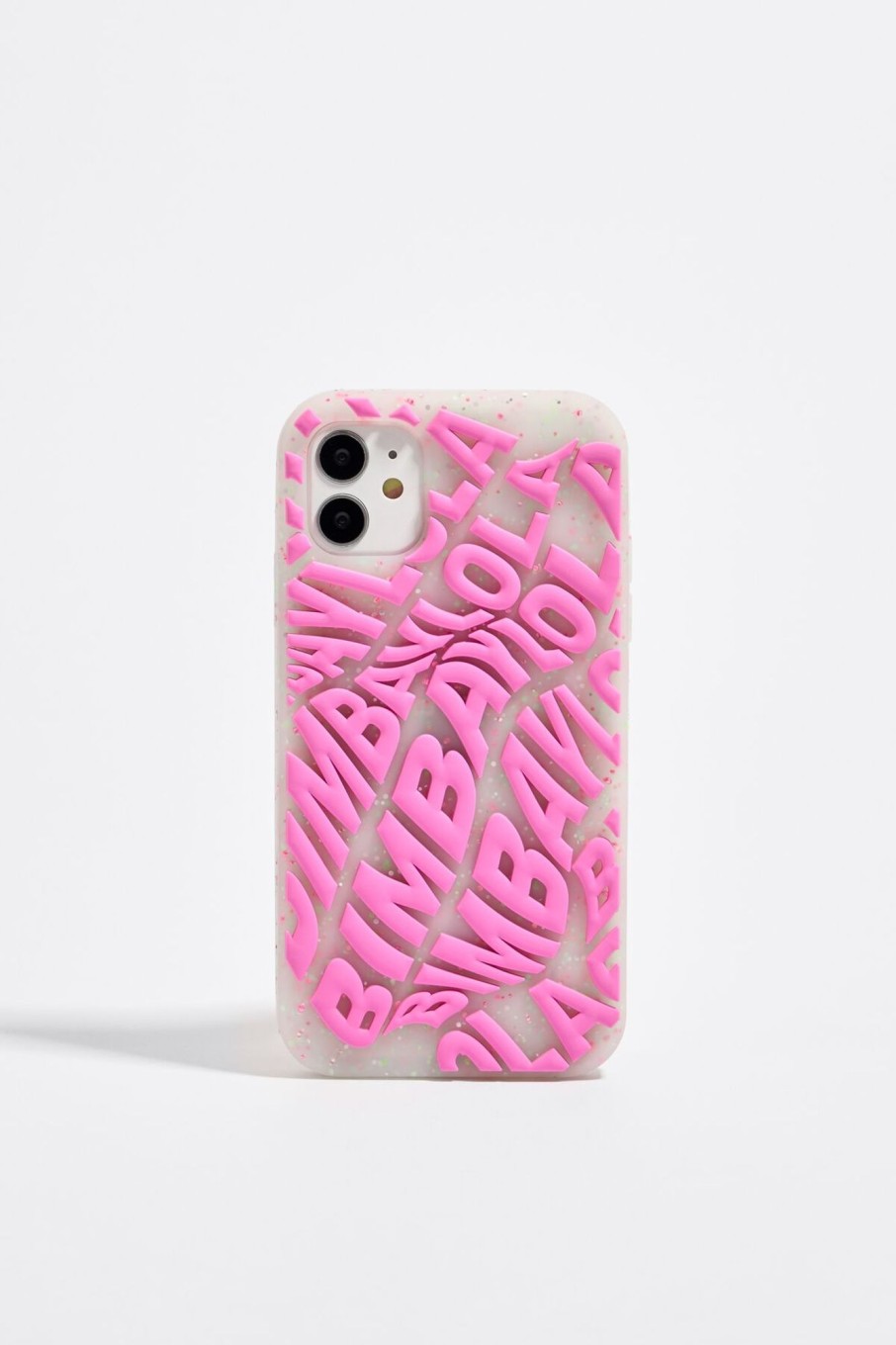 Carcasas Movil | BIMBA Y LOLA Funda Iphone 11 Silicona Logo Rosa