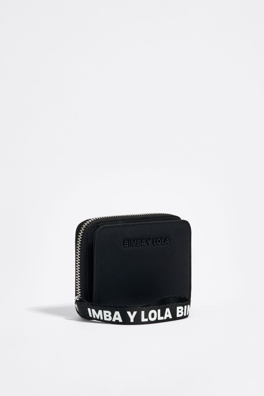 Nylon | BIMBA Y LOLA Cartera Solapa Nylon Negra