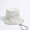 Gorros Y Gorras | BIMBA Y LOLA Gorro Bucket Algodon Blanco