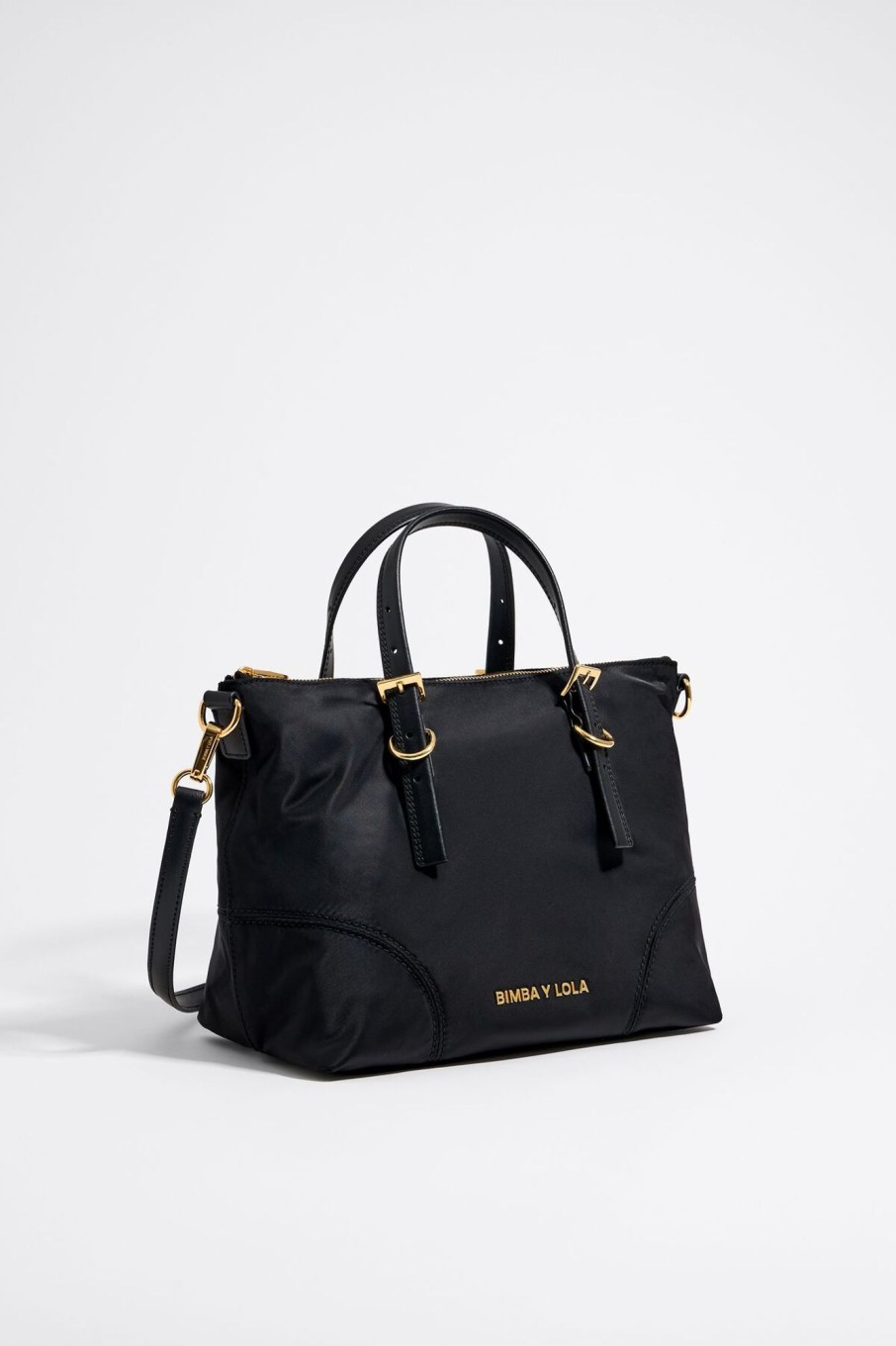 Bolsos Nylon | BIMBA Y LOLA Bolso Shopper Mediano Negro