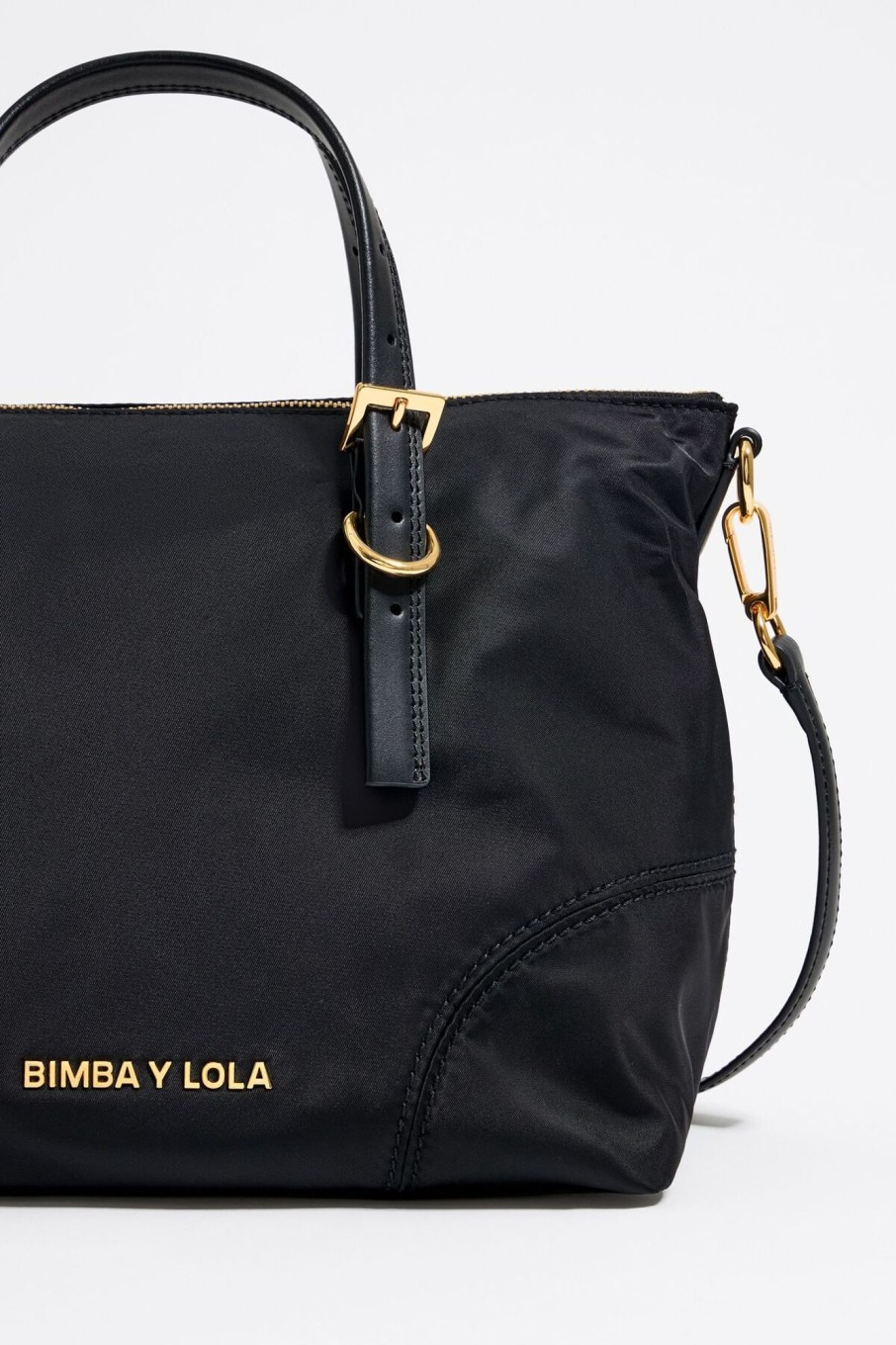 Bolsos Nylon | BIMBA Y LOLA Bolso Shopper Mediano Negro