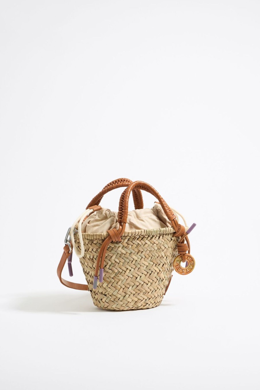 Bolsos Shopper | BIMBA Y LOLA Bolso Capazo Pequeno Natural